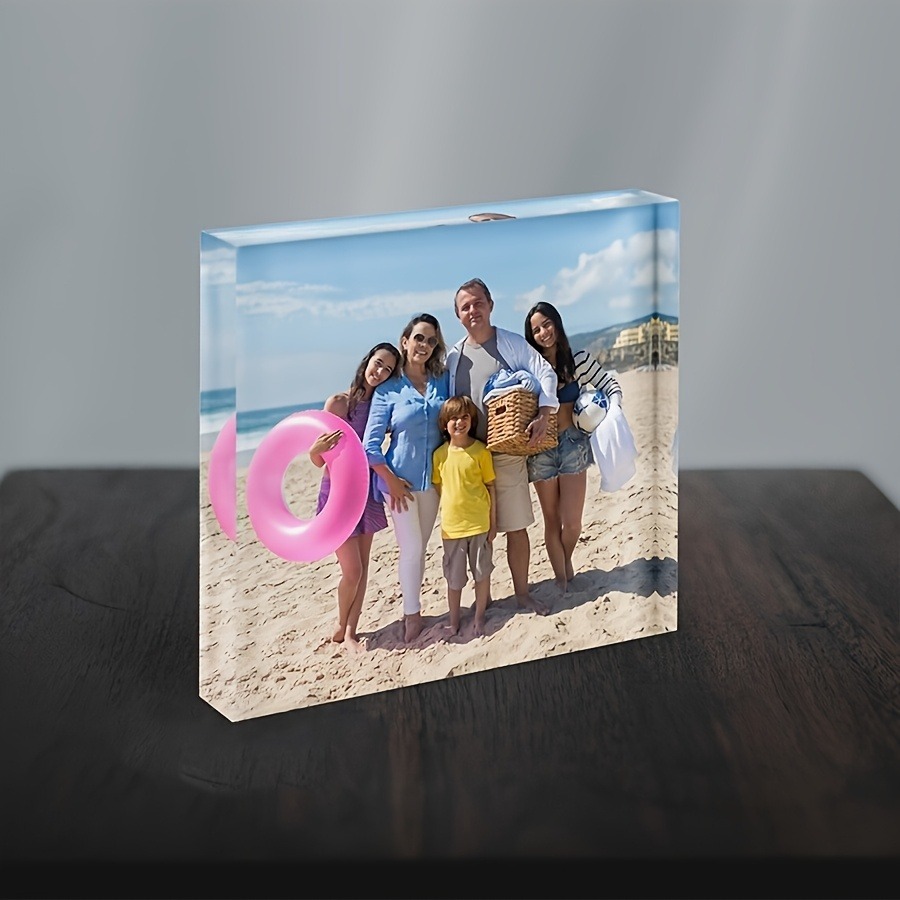 Photo Acrylic Block - 1PC aangepaste foto acryl gepersonaliseerd cadeau