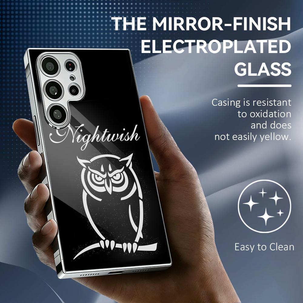 Metal Photo Panel - N-Nightwish Band Telefoonhoesje voor Samsung Galaxy