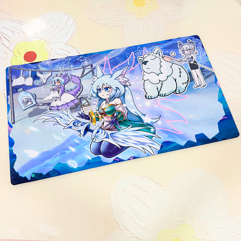 Door Mat Blank - Yugioh Laundry Dragonmaid Ultimate Slayer Speelmat