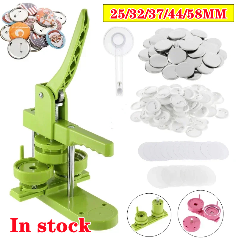 Button Badge Blank - 25/32/37/44Mm Knop Maker Machine Diy Pin