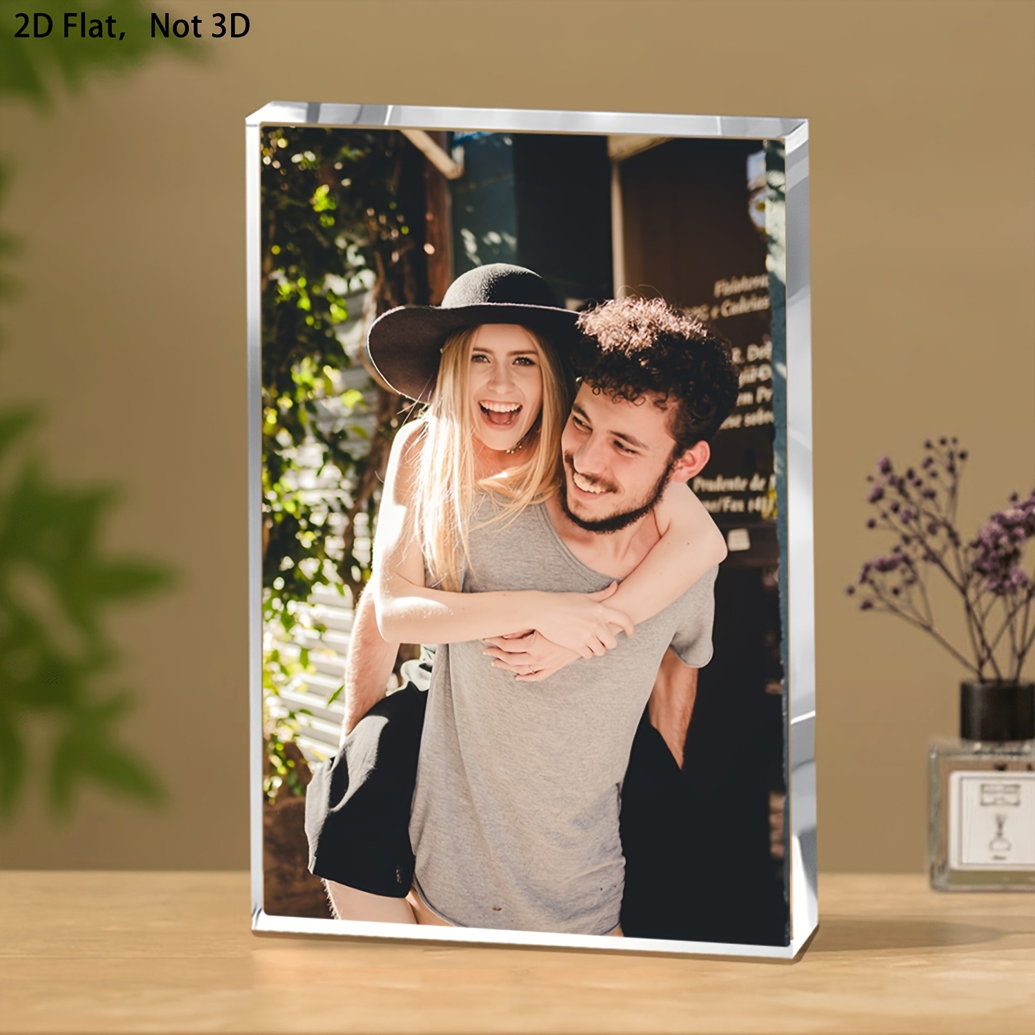 Photo Acrylic Block - Gepersonaliseerde Acryl Fotolijsten, Acryl Foto's, Gepersonaliseerde