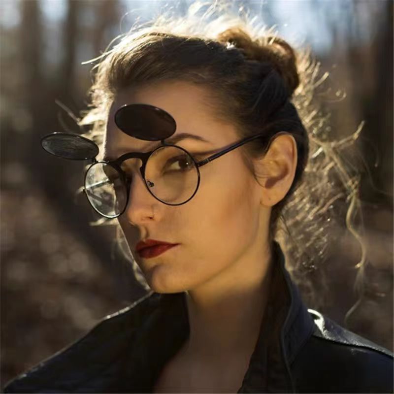 Retro Steampunk rode ronde zon - Metal Photo Panel recensie en prijs