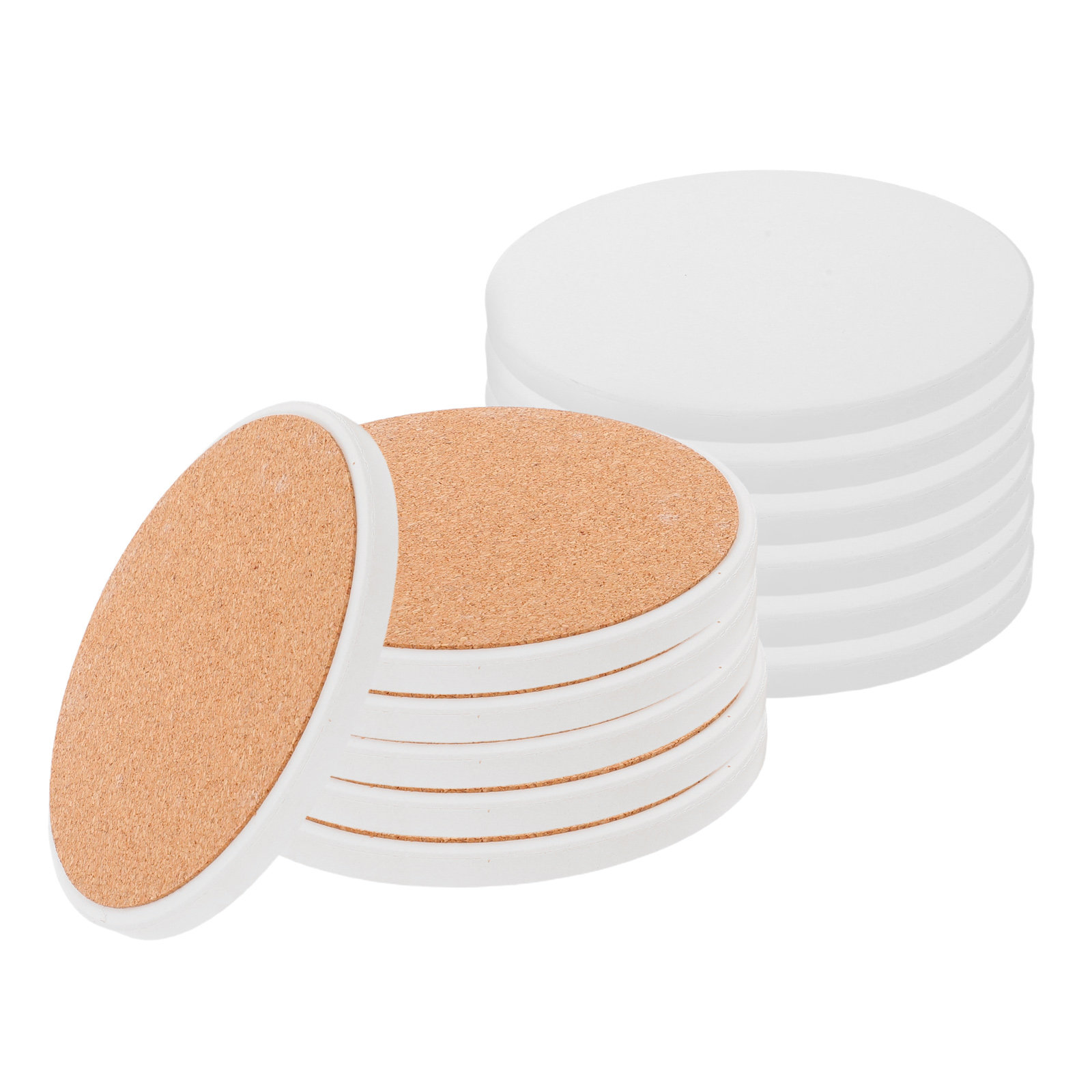 12 stuks ronde blanco keramisc - Coaster Sublimation Blank recensie en prijs