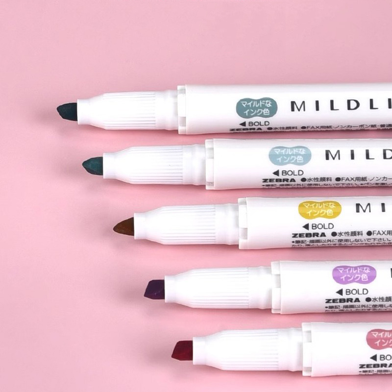 Zebra Mildliner Markeerstiften - Zebra Pen Mildliner recensie en prijs
