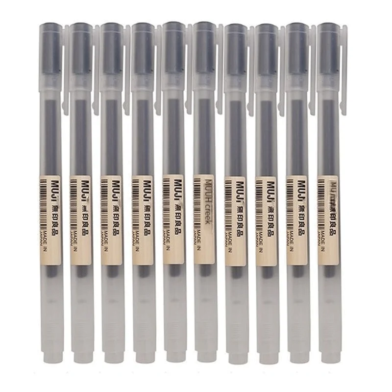 6/8 stks/set Kawaii MUJIs Gel  - Muji Stationery Gel Pen recensie en prijs