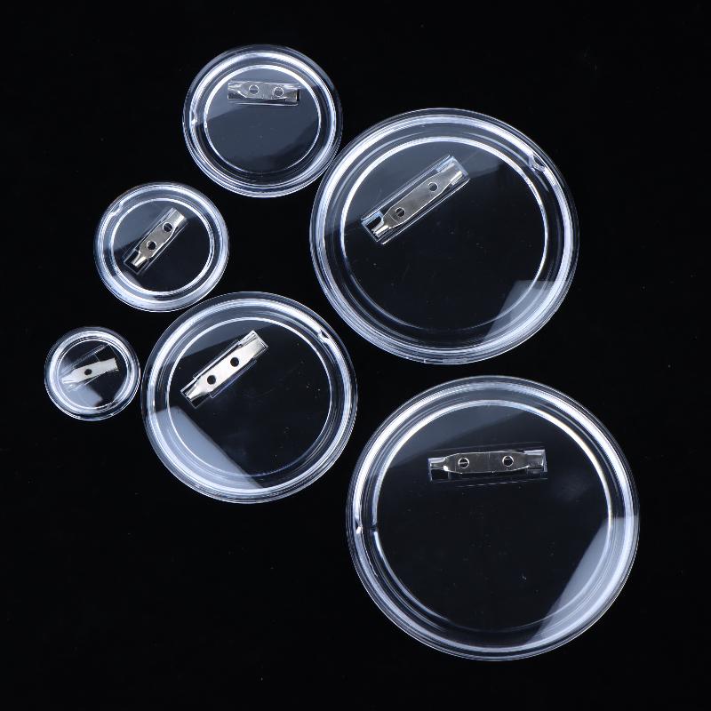 10 stuks DIY transparante acry - Button Badge Blank recensie en prijs